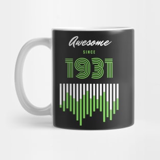 Awesome Since 1931, 90 years old, 90th Birthday Gift Mug